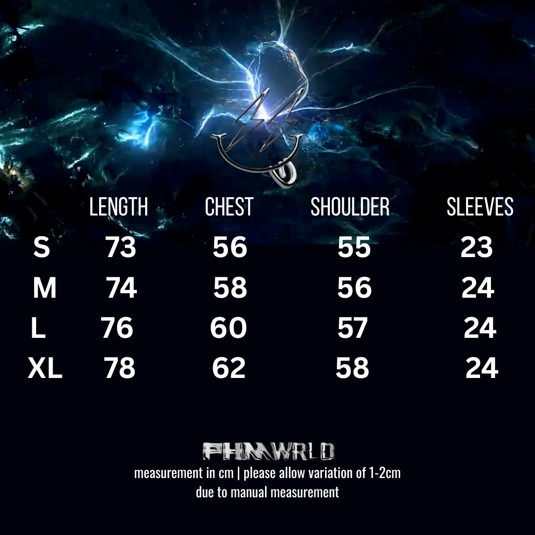 PHM Mascot Oversized Cotton Tee Black