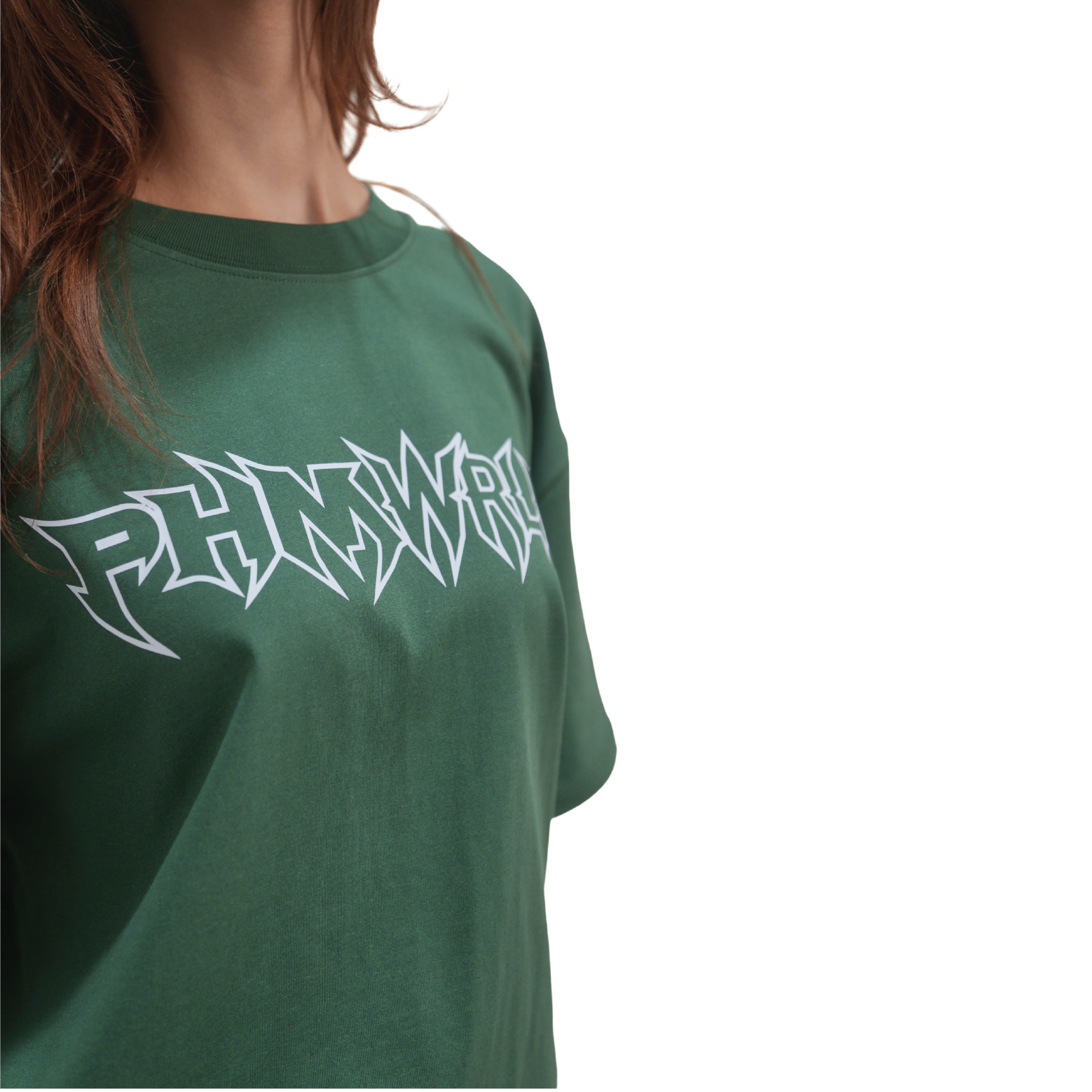 PHMWRLD Logo Tee Green
