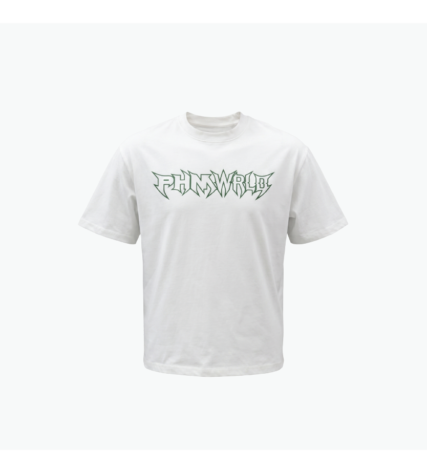 PHMWRLD Logo Tee White