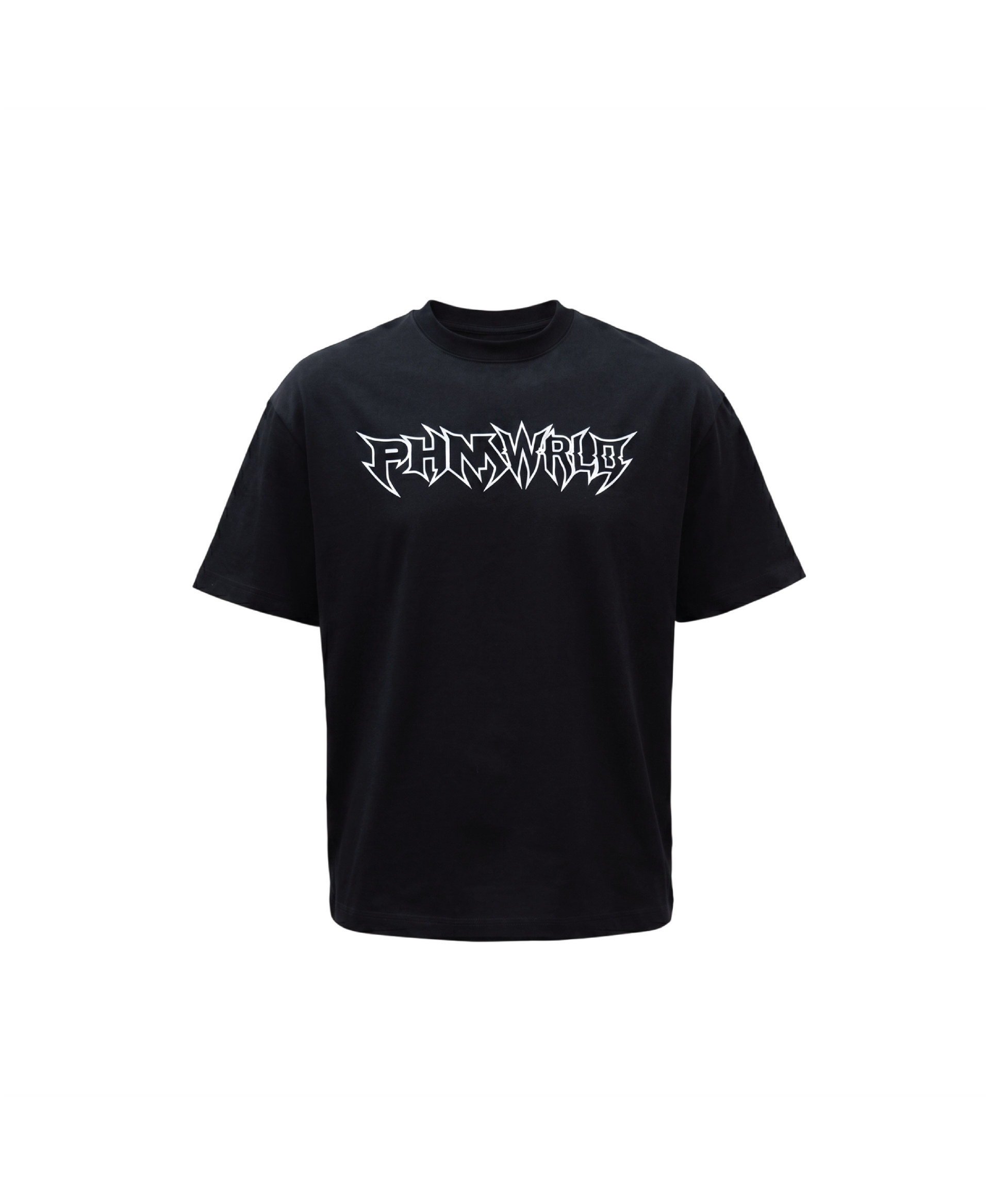 PHMWRLD Logo Tee Black