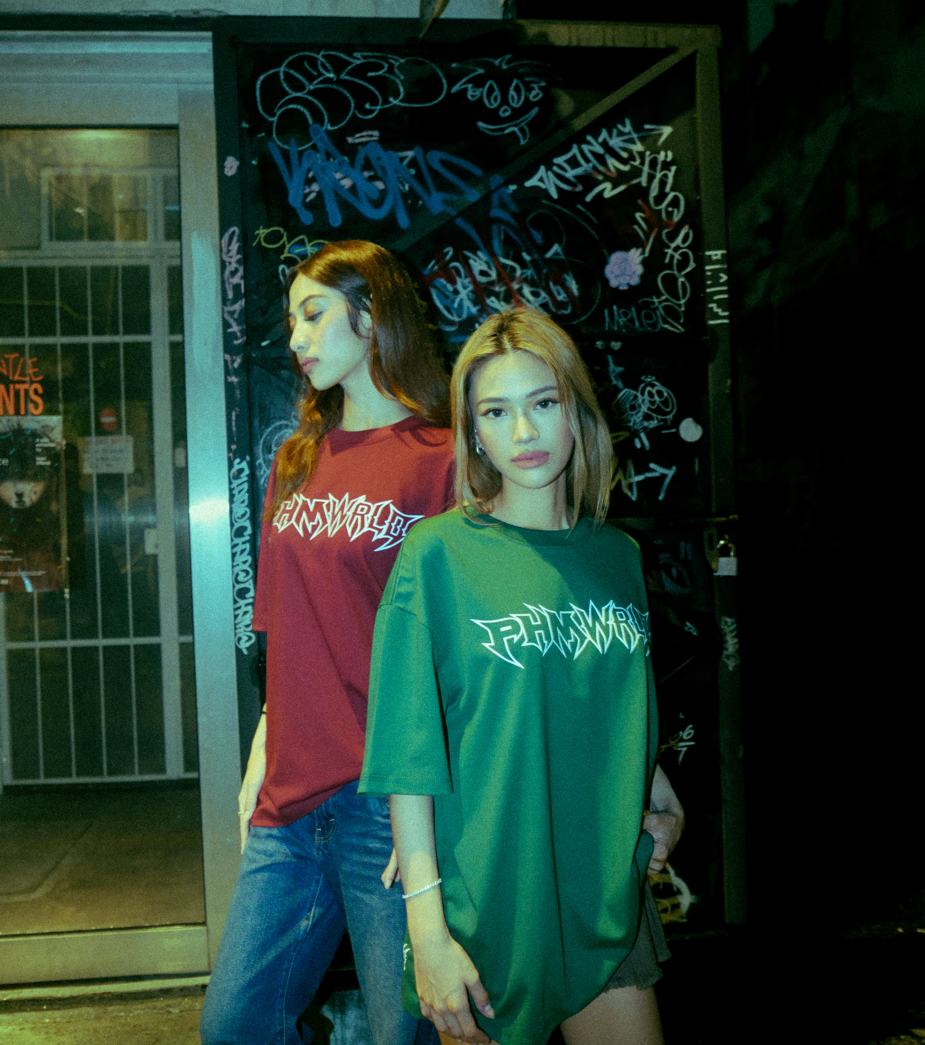 PHMWRLD Logo Tee Red
