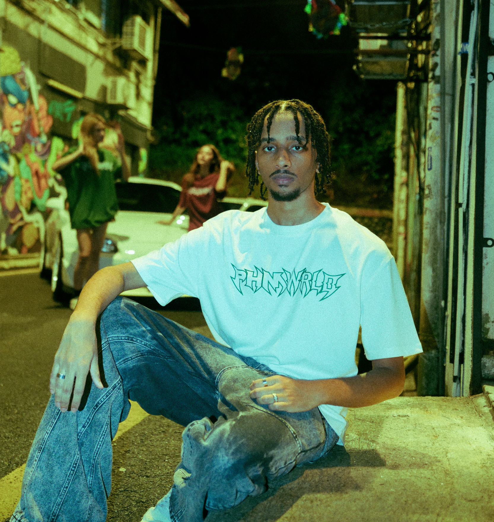 PHMWRLD Logo Tee White